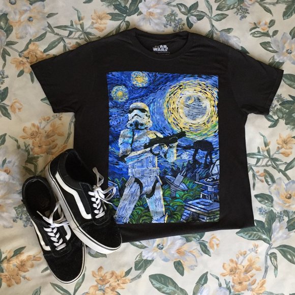 star wars van gogh shirt